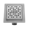 Odpływ Liniowy 12x12 Dots Nikiel Szczotkowany