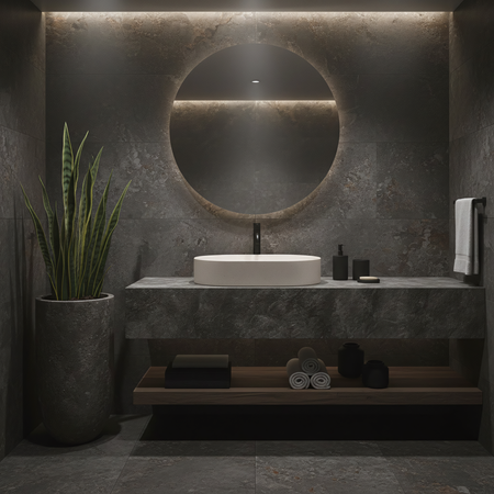 Umywalka Nadia 60 Sandy - Nablatowa