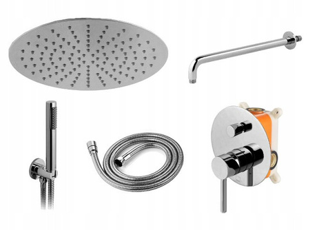 Zestaw Natryskowy Podtynkowy Lungo Chrom