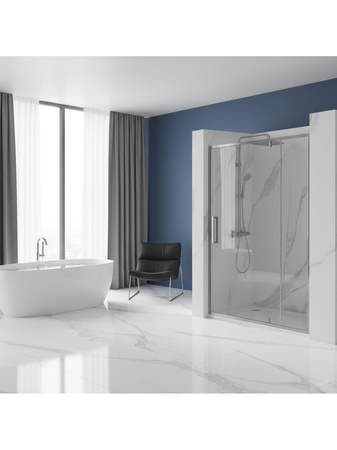 Drzwi Prysznicowe Otwierane Rapid Swing Chrom