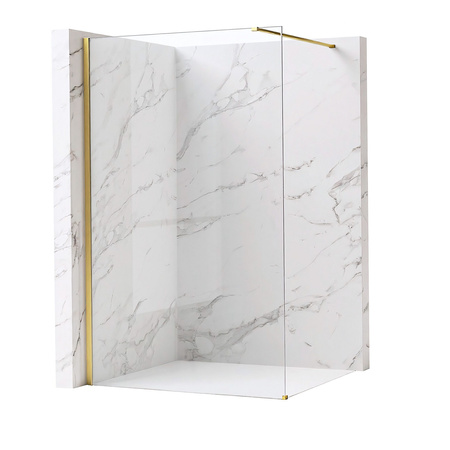 Ścianka Prysznicowa Flexi Złoto Szczotkowane