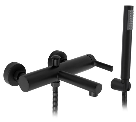 Bateria Wannowa Ścienna Rea Pixel Czarna