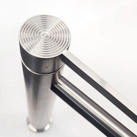 Bateria Umywalkowa Foster Wysoka Nikiel Szczotkowany