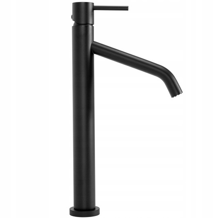 Bateria Umywalkowa Level Czarna Wysoka