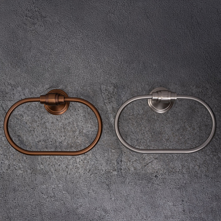 Wieszak Na Ręczniki Aristo Złoto Szczotkowane