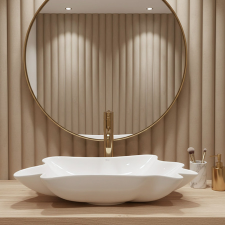 Umywalka Nablatowa Infinity 62 + Korek