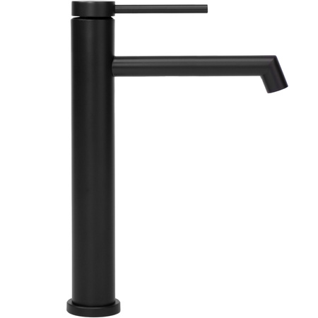 Bateria Umywalkowa Foss Czarna Wysoka