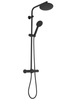 Zestaw Natryskowy Bliss Czarny Termostat