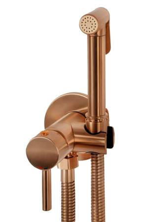 Bateria Bidetowa Lungo Loop Miedź Szczotkowana