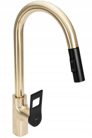 Bateria Kuchenna Soul Złota Szczotkowana Czarna