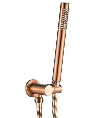 Bateria Wannowa Podtynkowa Lungo Miedź Szczotkowana + Box