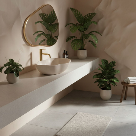 Umywalka Pearl Warm - Nablatowa