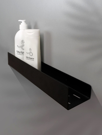 Półka Łazienkowa Prysznicowa SF04 60 cm Czarna