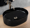 Umywalka Nablatowa Nadia 50 Stone Black