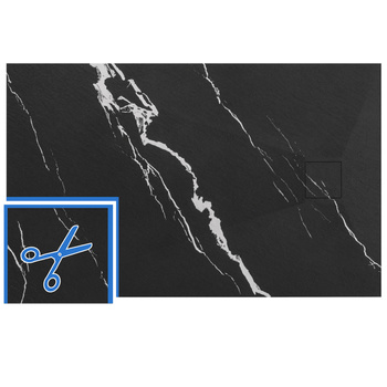 Brodzik Prysznicowy Magnum Carrara Black