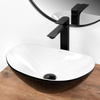 Umywalka Nablatowa Royal Mini Black White