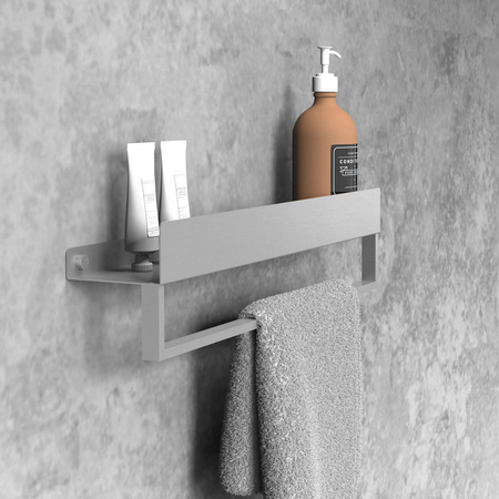 Półka Łazienkowa Wannowa SF01 45 cm Stal Nierdzewna