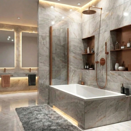 Parawan Nawannowy Agat 80 Miedź Szczotkowana