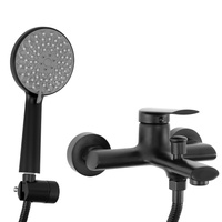 Bateria Wannowa Ścienna Buzz Czarna