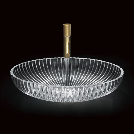 Umywalka Nablatowa Szklana Nicole 51