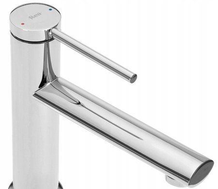 Bateria Umywalkowa Oval Chrom Niska
