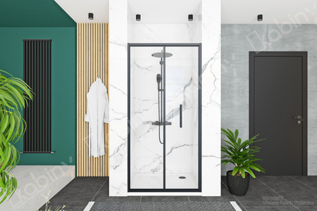 Drzwi Prysznicowe Składane Rapid Fold