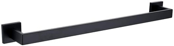 Wieszak Na Ręczniki Jednoramienny 55 cm Erlo 01 Czarny
