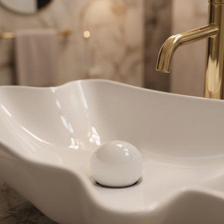 Umywalka Nablatowa Infinity 62 + Korek