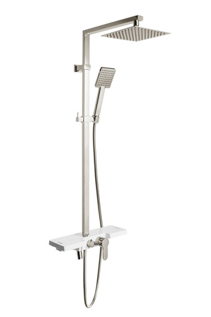 Zestaw Prysznicowy z Wylewką Chromowany Lucas