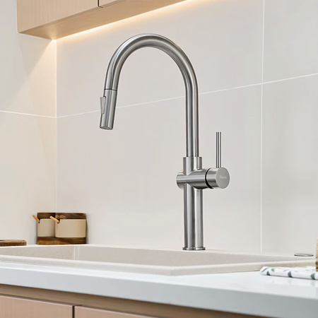 Bateria Kuchenna Fresh High Nikiel Szczotkowany