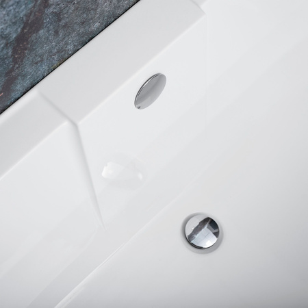 Wanna Przyścienna Korfu 175 cm Akrylowa