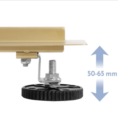 Odpływ Neox Złoty Szczotkowany