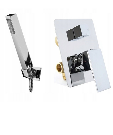 Bateria Prysznicowa Podtynkowa Rainforce Chrom