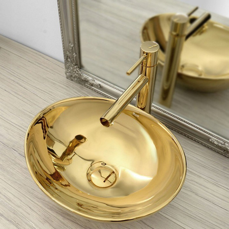 Umywalka Nablatowa Sofia Gold