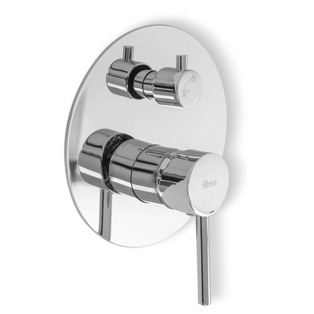 Bateria Wannowa Podtynkowa Lungo Chrom + BOX