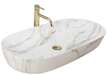 Umywalka Nablatowa Cleo 81 Aiax Shiny