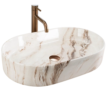 Umywalka Nablatowa Nadia 60 Marrone