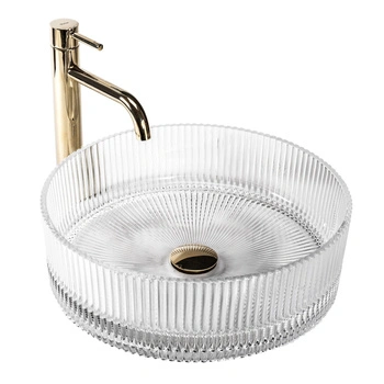 Umywalka Nablatowa Szklana Ingrid 39