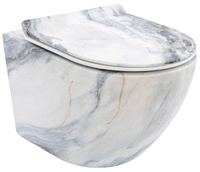 Misa WC Podwieszana Carlos Slim Rimless Granit Matt