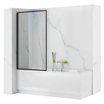 Parawan Nawannowy Czarny 70 cm LAGOS FIX