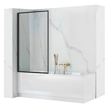 Parawan Nawannowy Czarny 70 cm LAGOS