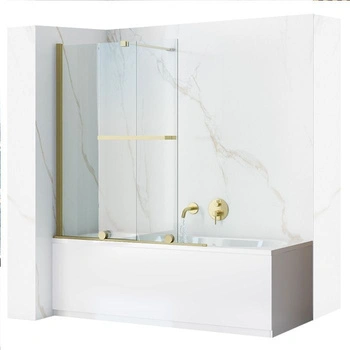 Parawan Nawannowy Fabian Gold 100 cm Złoto Szczotkowane