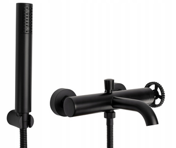 Bateria Wannowa Ścienna Vertigo Czarna