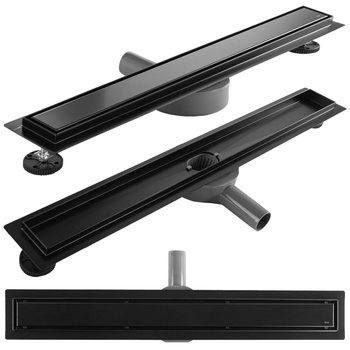 Odpływ Liniowy  Neox Pro Czarny 360°