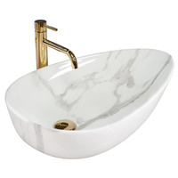 Umywalka Nablatowa Greta 65 Bianco Shiny