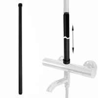 Adapter Przedłużający do Zestawu Natryskowego 60 cm Czarny