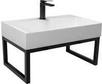 Umywalka Konglomeratowa Nablatowa Goya 60 cm + Stelaż