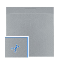 Brodzik Prysznicowy Bazalt Grey 90x90 cm