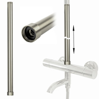 Adapter Przedłużający 50 cm Nikiel Szczotkowany