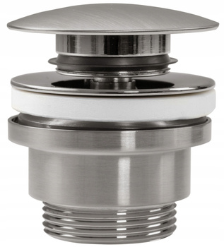 Korek Umywalkowy Uniwersalny Klik-Klak Nikiel Szczotkowany